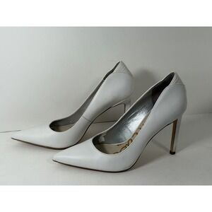 Sam Edelman Women's Hazel pumps, White, 3.75" Heel, Size 7